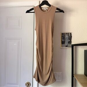 eterne brown dress Eterne Carla Dress in Brown